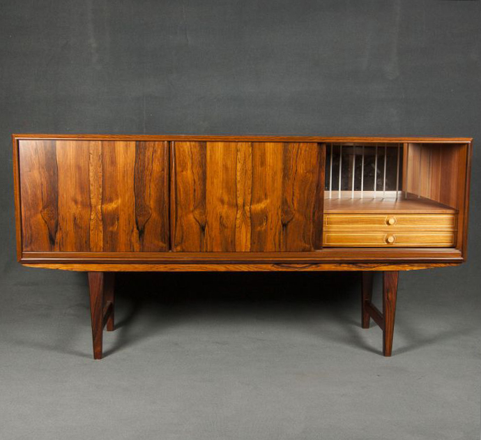 Aparador clásico años 60 de palisandro