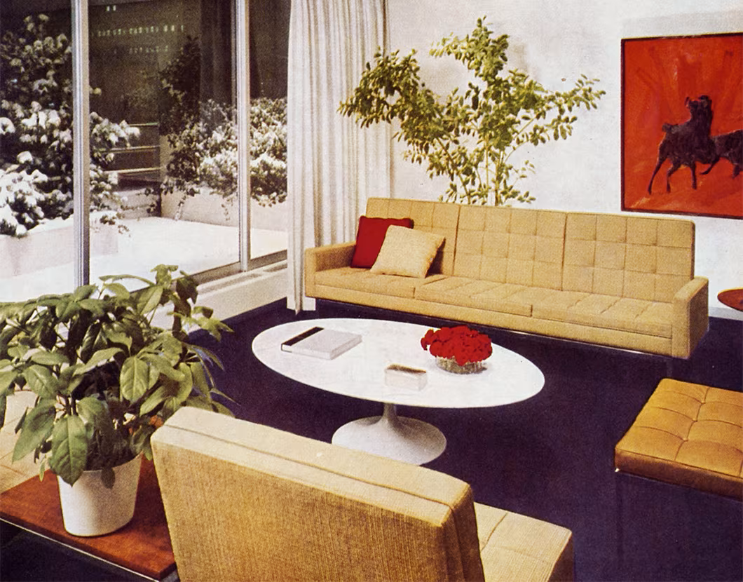 sofa florence de knoll