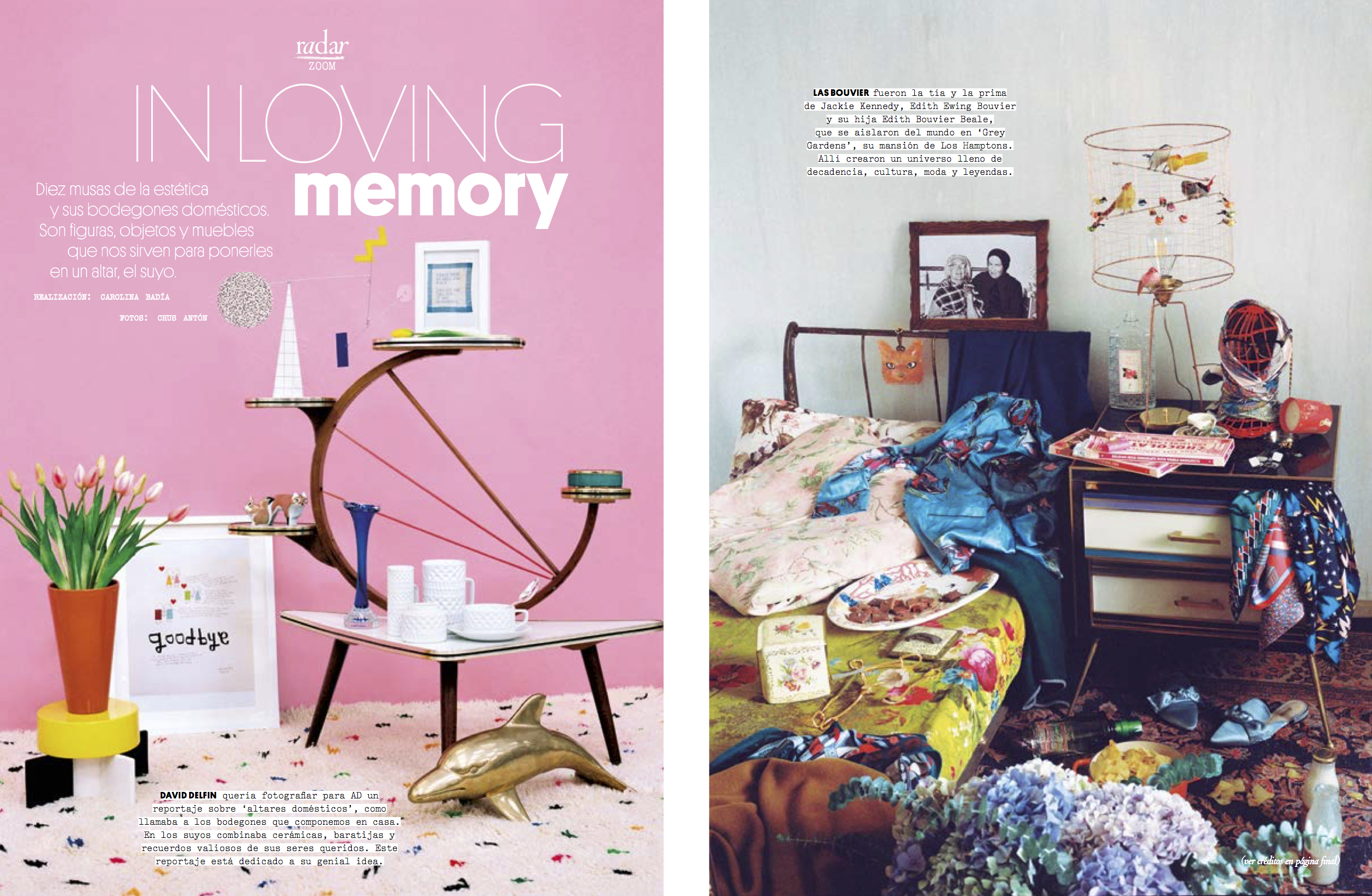 10 musas de la estética y sus bodegones domésticos