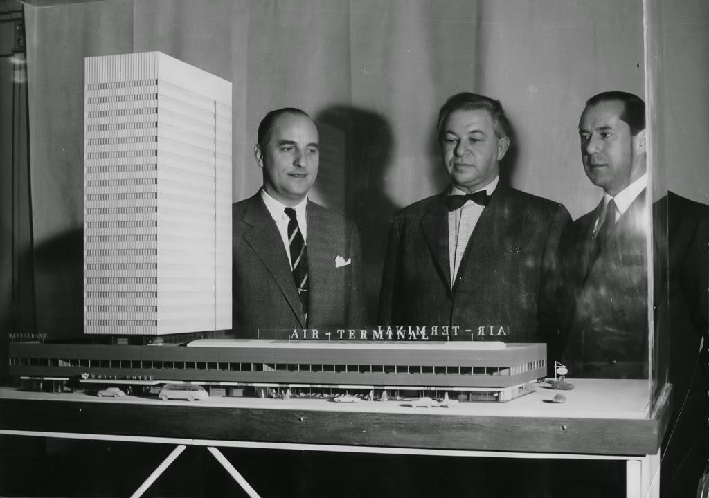 Maqueta del Royal Hotel de Copenhague de Arne Jacobsen