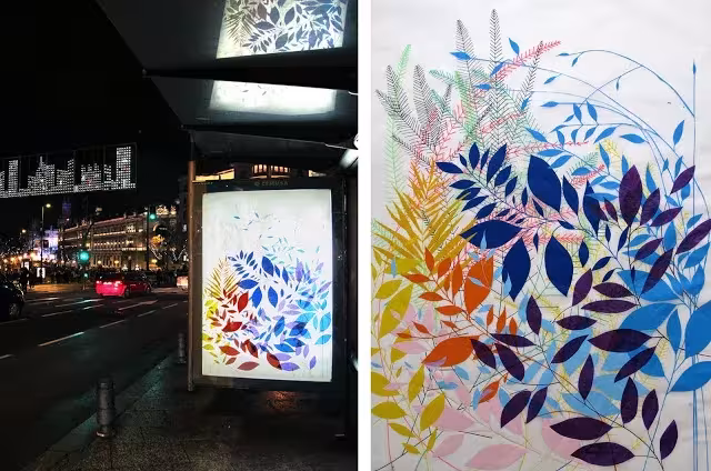 marquesina en madrid obra de nuria mora