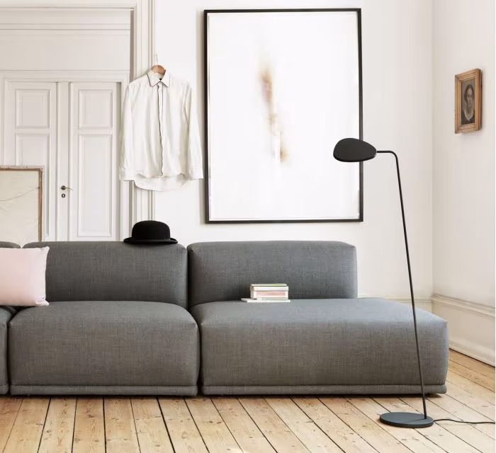 Lámpara de pie Leaf de Muuto