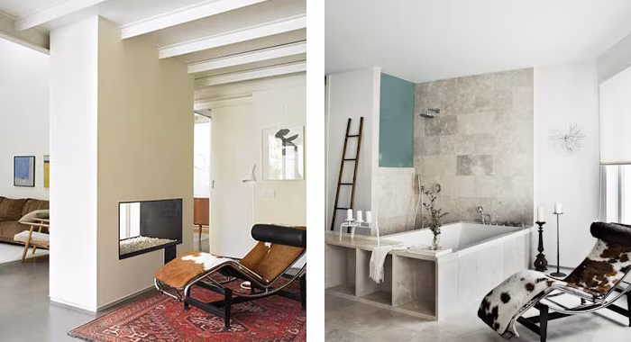 Chaise Lounge LC4 en diferentes proyectos de Batavia