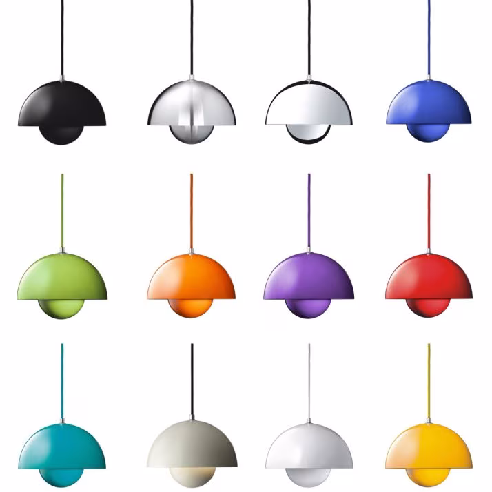 Todos los modelos de la lámpara Flowerpot, de la marca &Tradition
