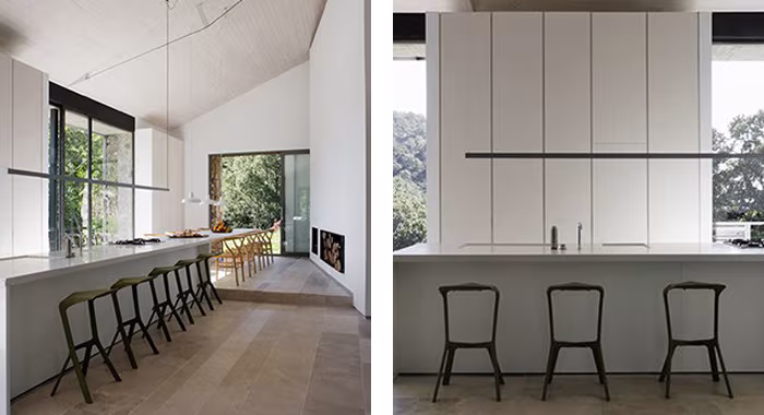 Taburete Miura de la marca Plank en el proyecto Casa de Extremadura