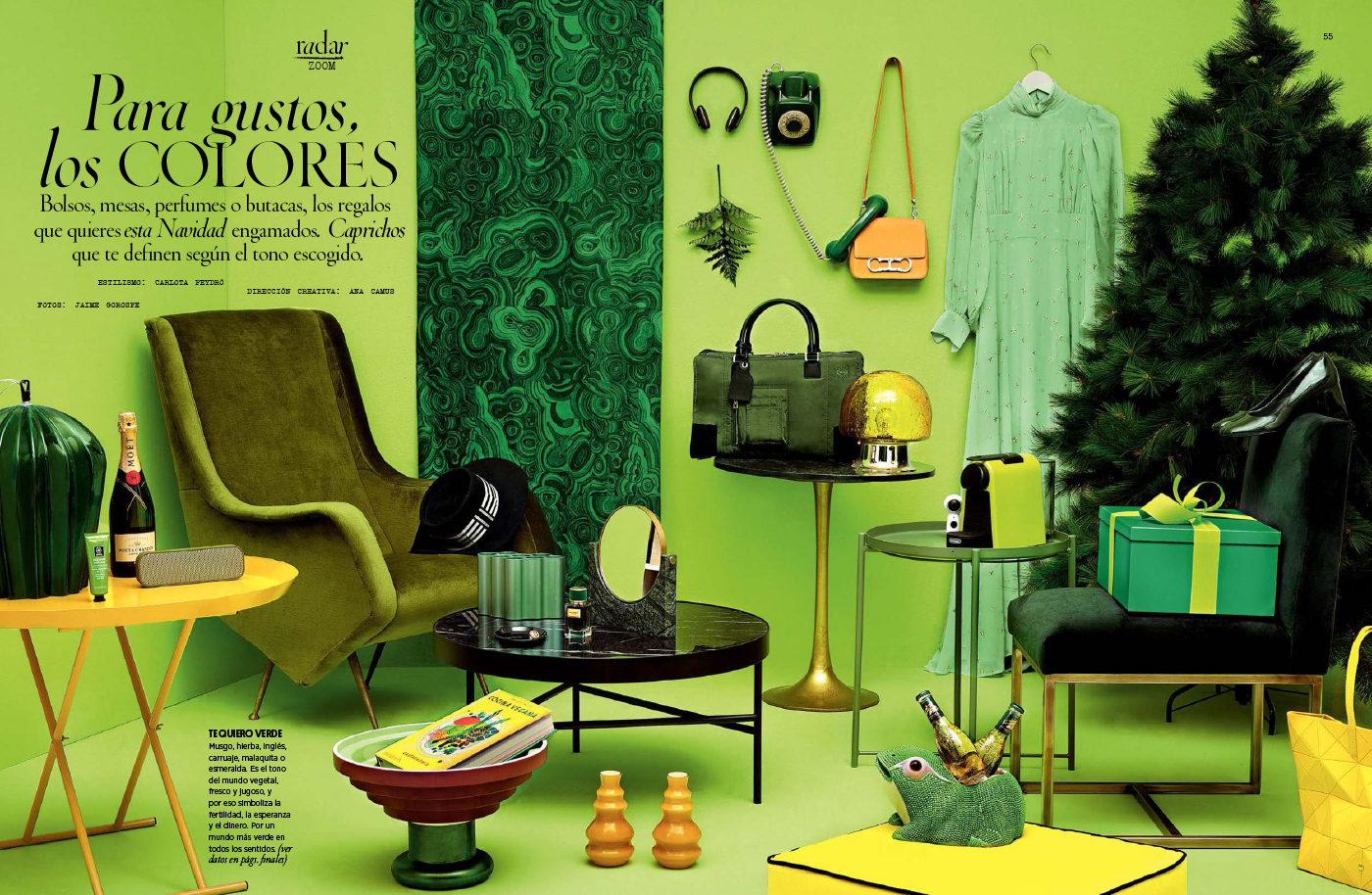 Para gustos, los COLORES