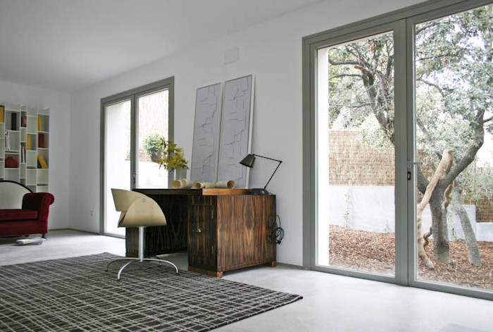 Proyecto Casa del Pico con escritorio danés