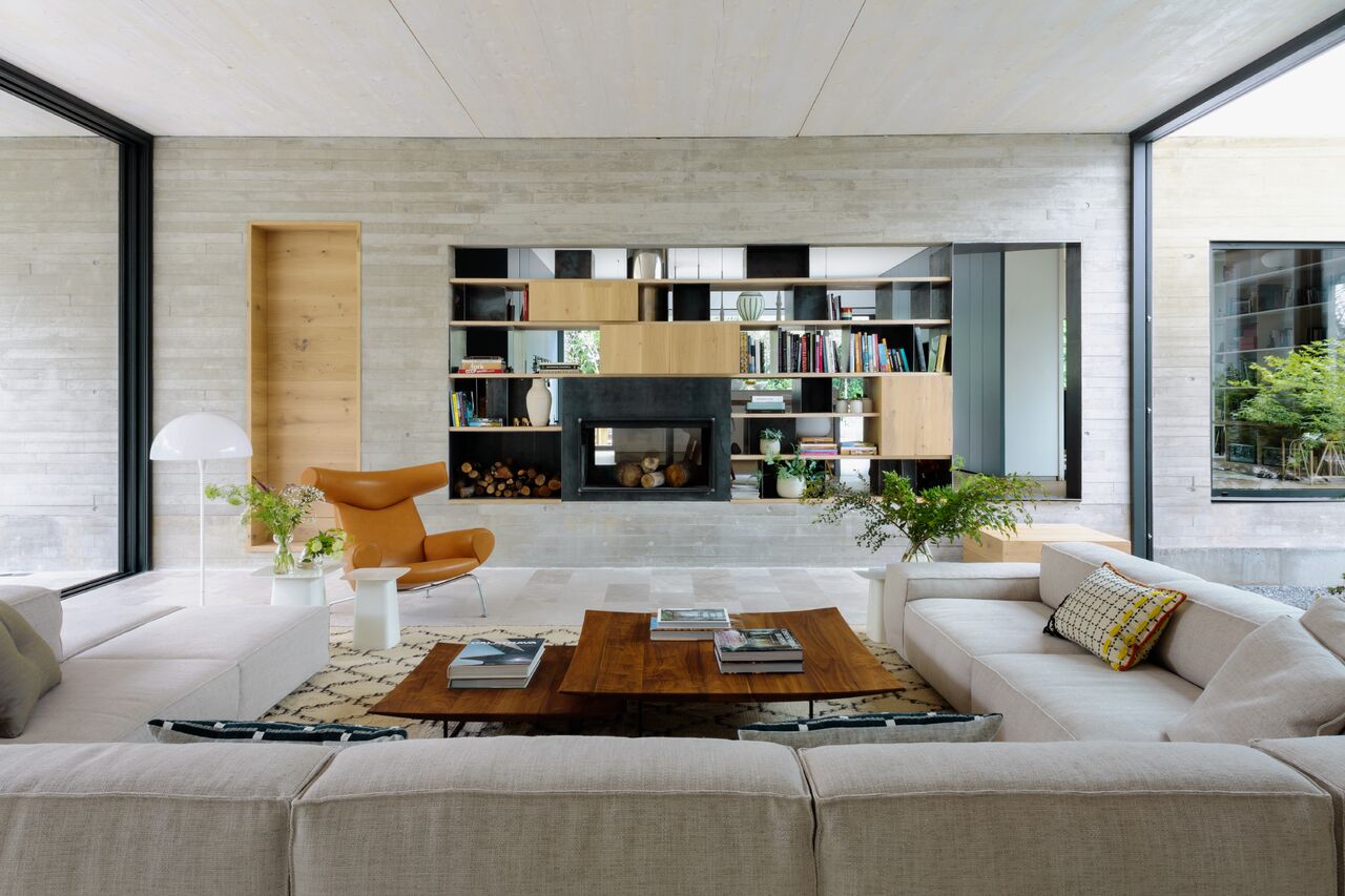 detalle del salón CASA CH proyecto de decoracion BATAVIA