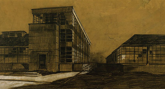 diseño de walter gropius para una compañía de electricidad alemana