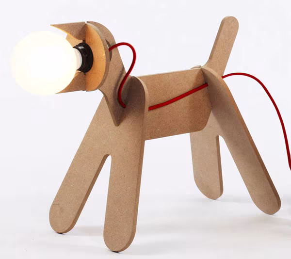 lampara perro
