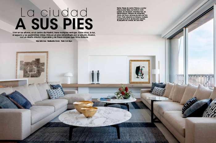 Revista Interiores – La ciudad a sus pies