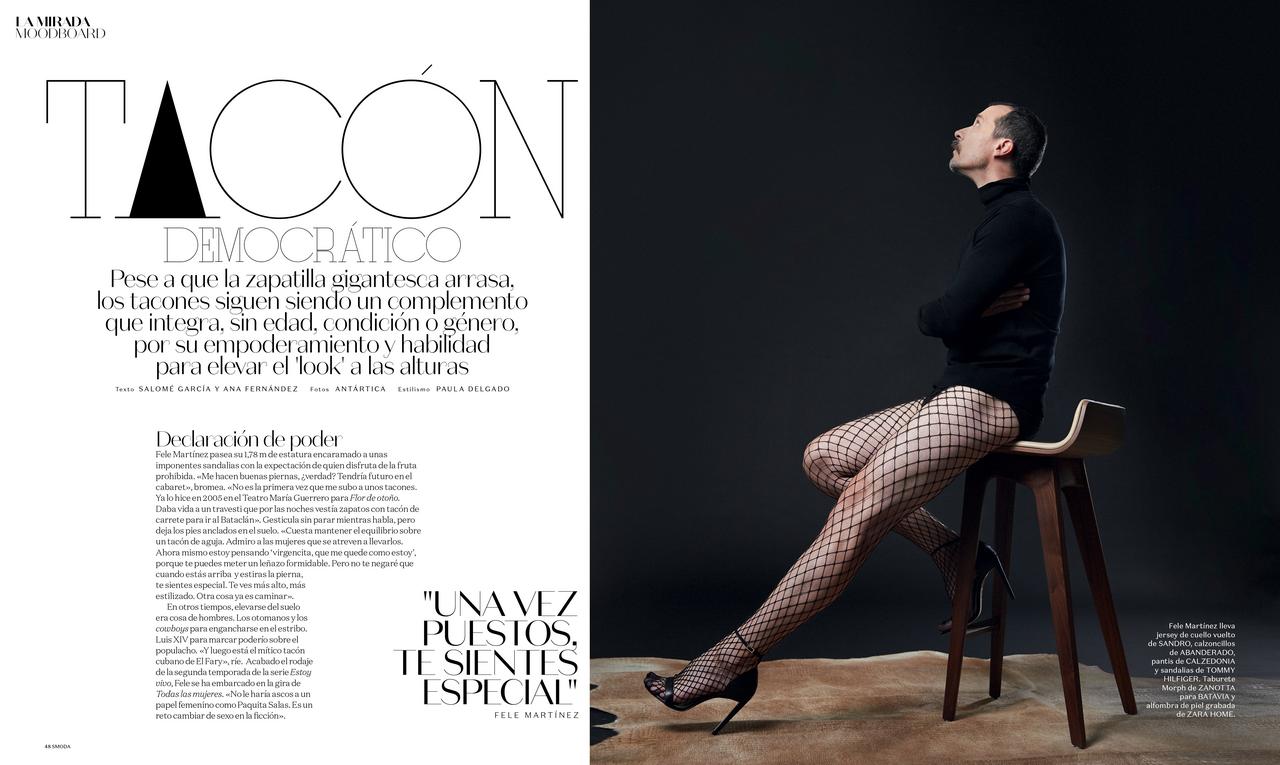 Revista S Moda – Tacón Democrático