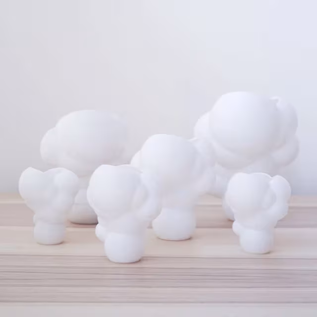 skum vase en varios tamaños