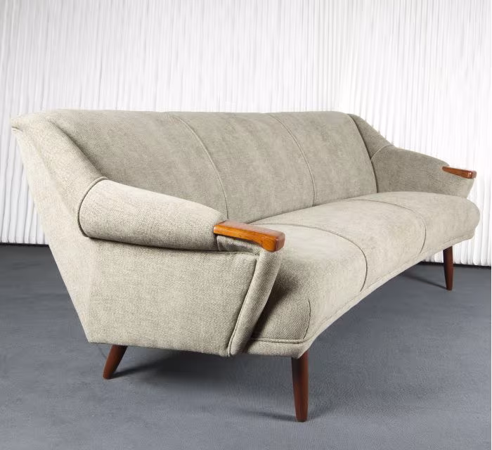 sofa danes curvo original años 60