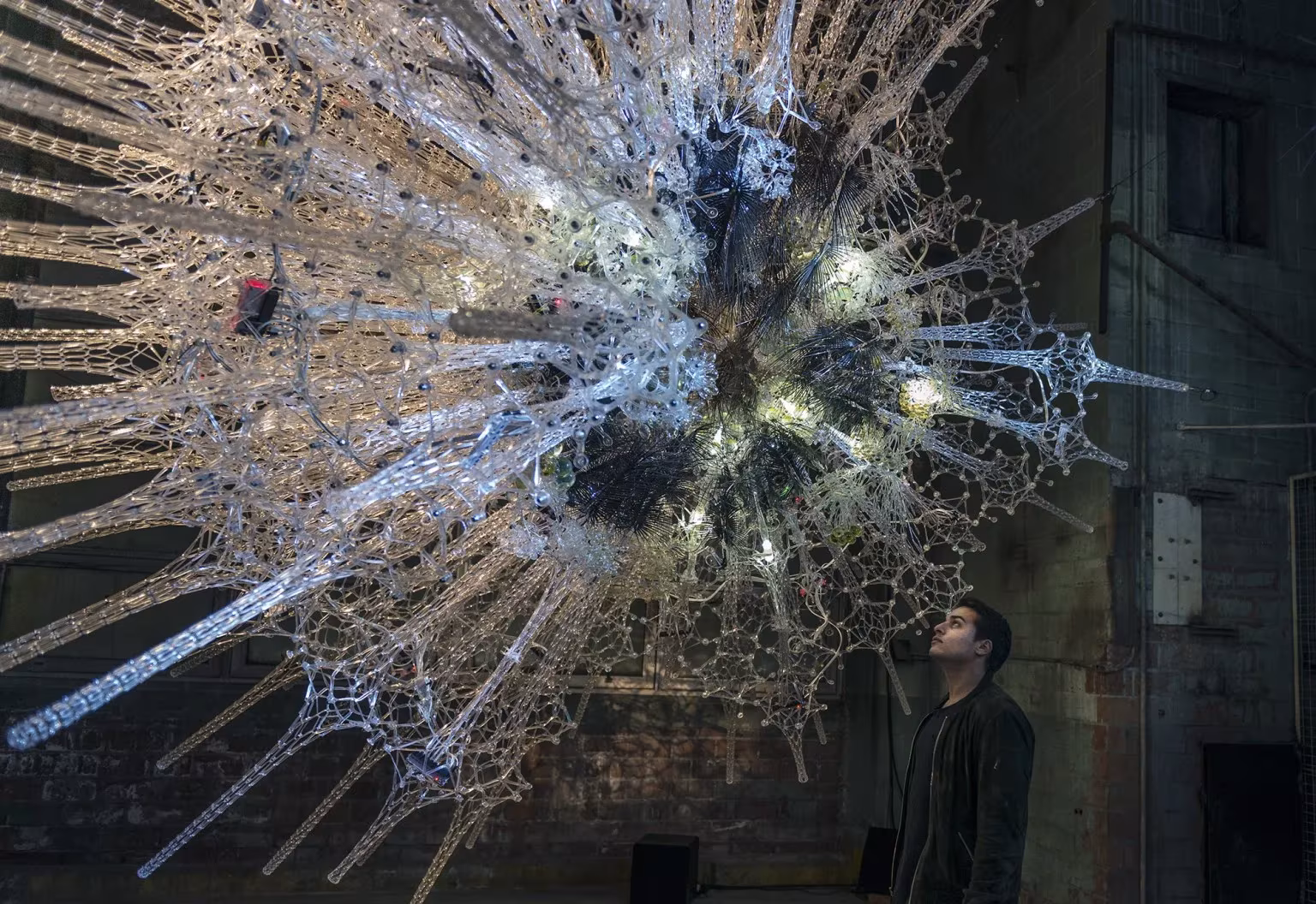 Astrocyte detalles de las mallas resistentes de polímero acrílico termoconformado