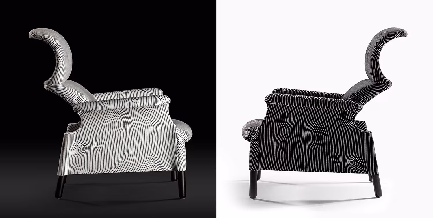 Butaca Sanluca diseñada por los hermanos Castiglioni