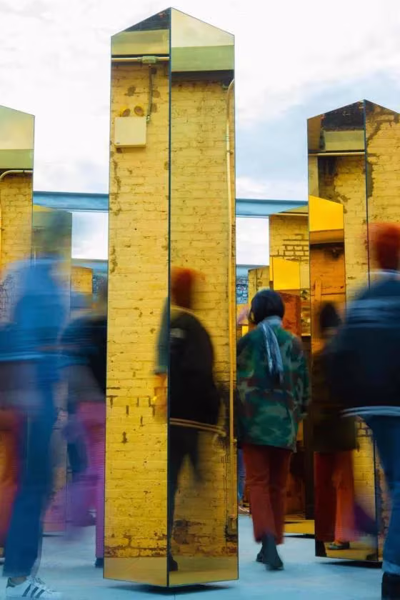 los visitantes reflejados en varias columnas a la vez