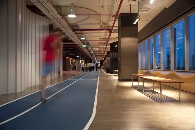 pista de atletismo de Datac Headquarters en Bangkok