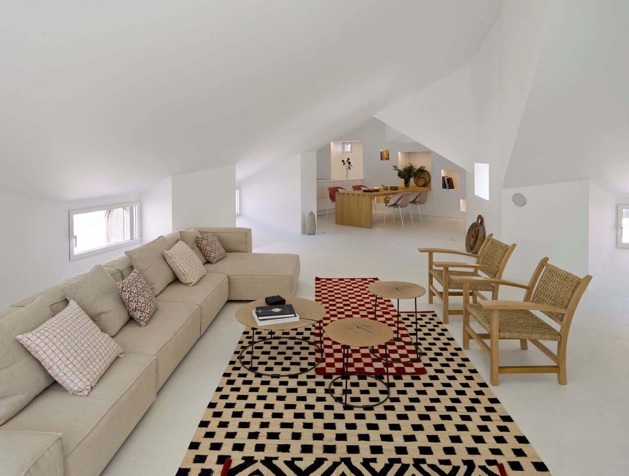 interiorismo batavia en atico en alcala