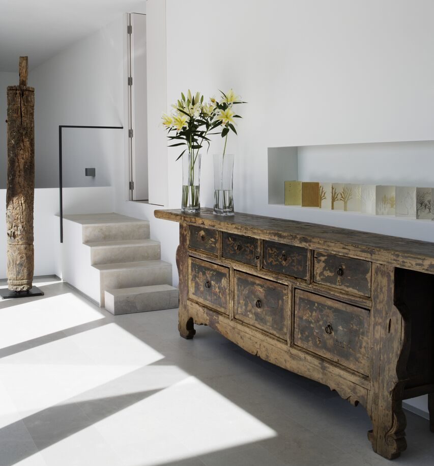 consola china en atico u interiorismo batavia