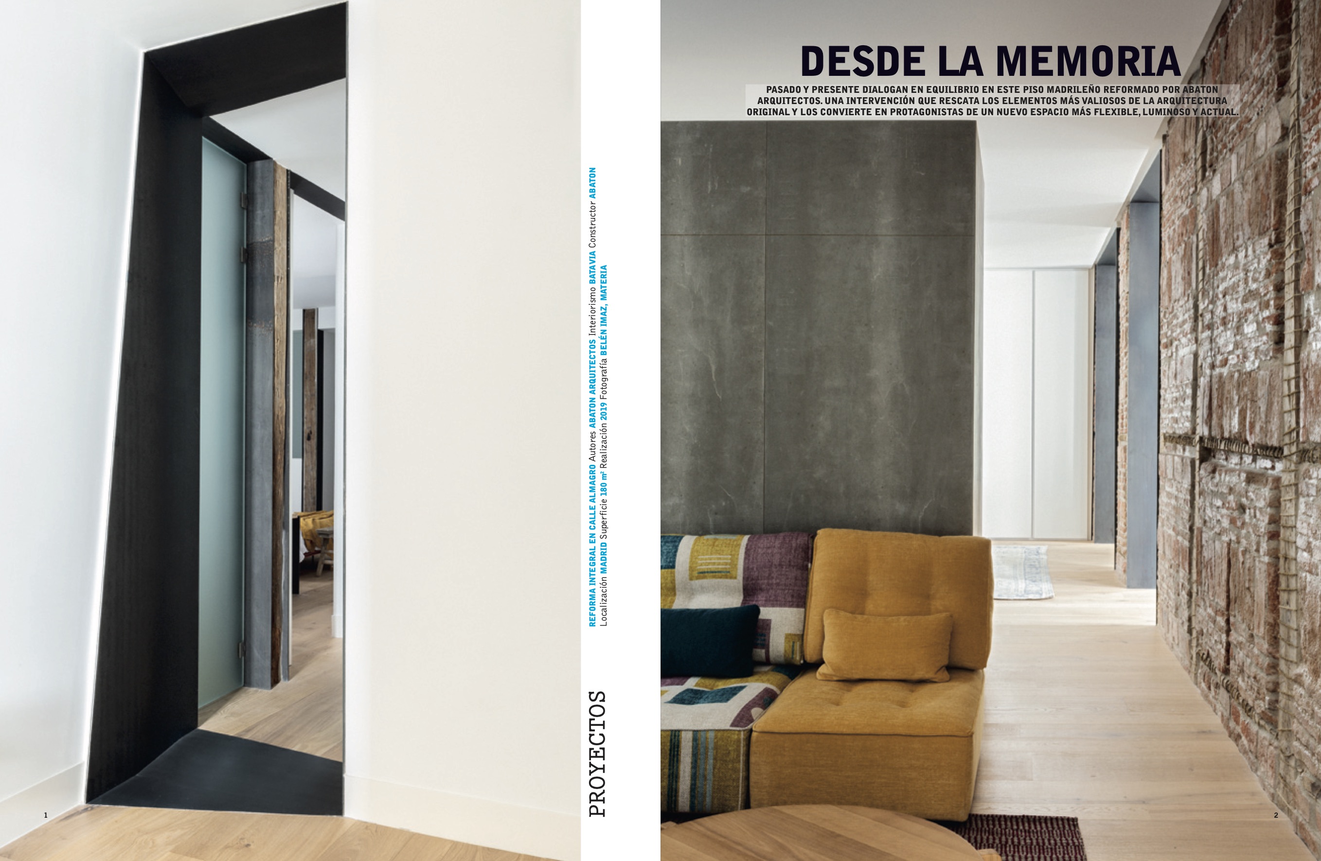 Desde la Memoria – Revista Diseño Interior