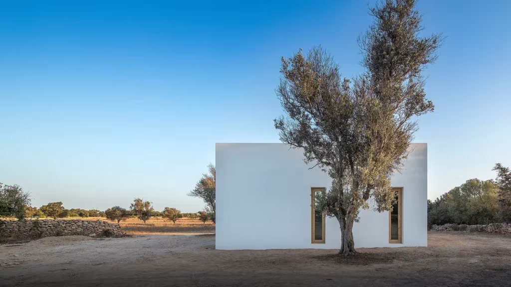 Es Pou. María Castelló en Formentera.