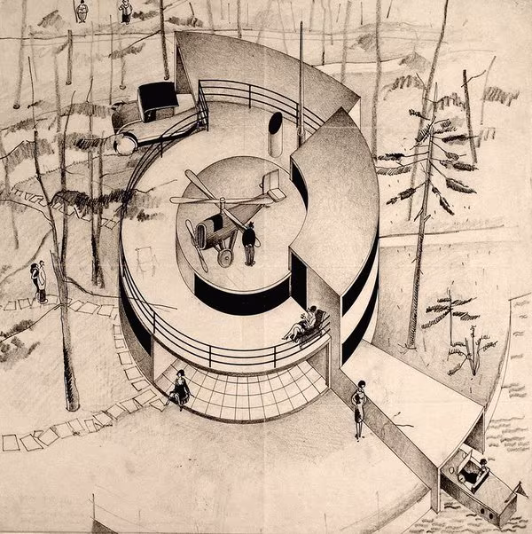 Proyecto la Casa del futuro diseñada por Arne Jacobsen
