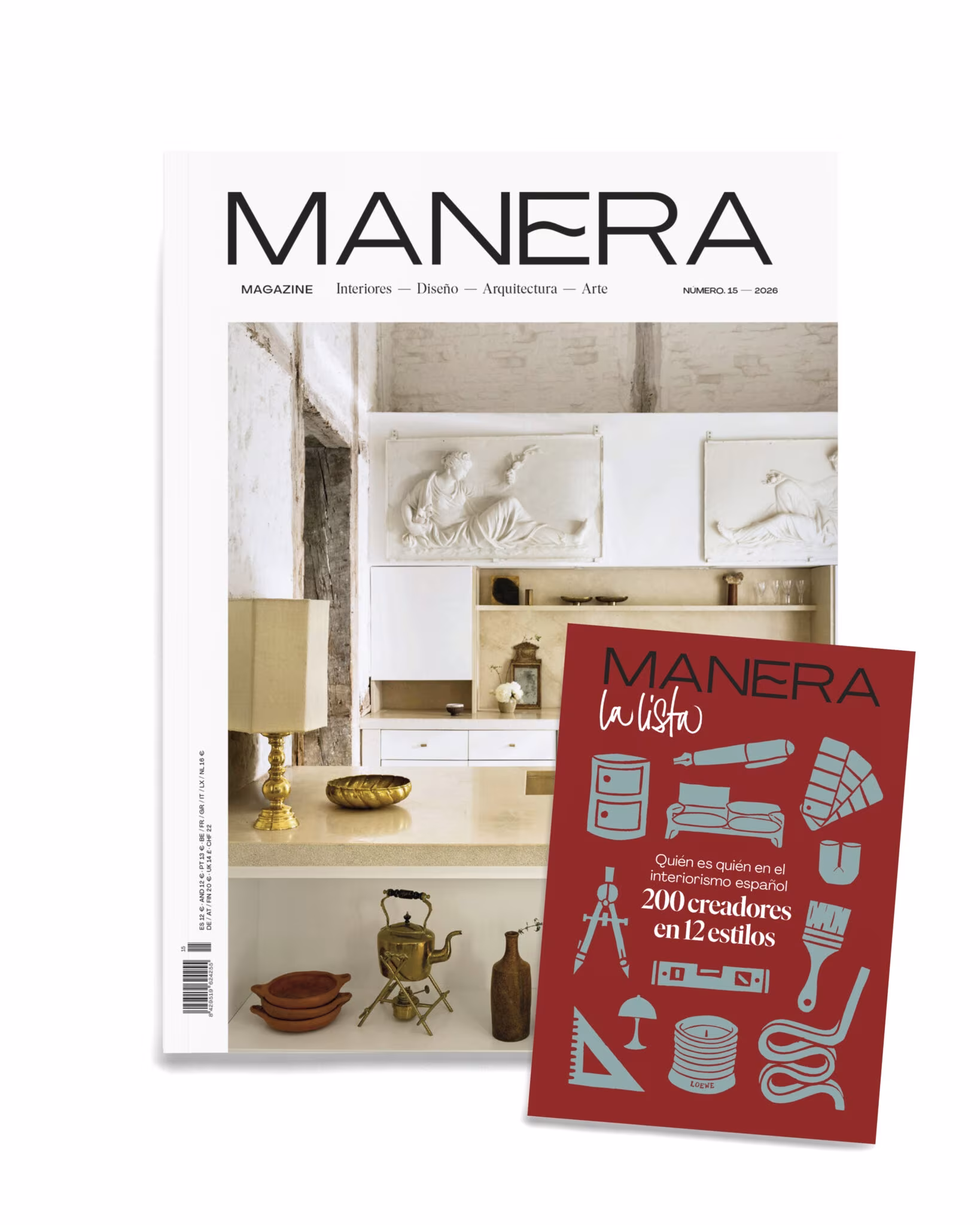 Revista Manera con el especial La Lista, 200 creadores en 12 estilos, entre ellos Ábaton